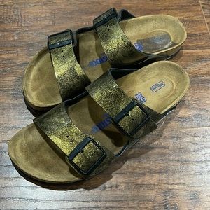 Shimmer Birkenstocks